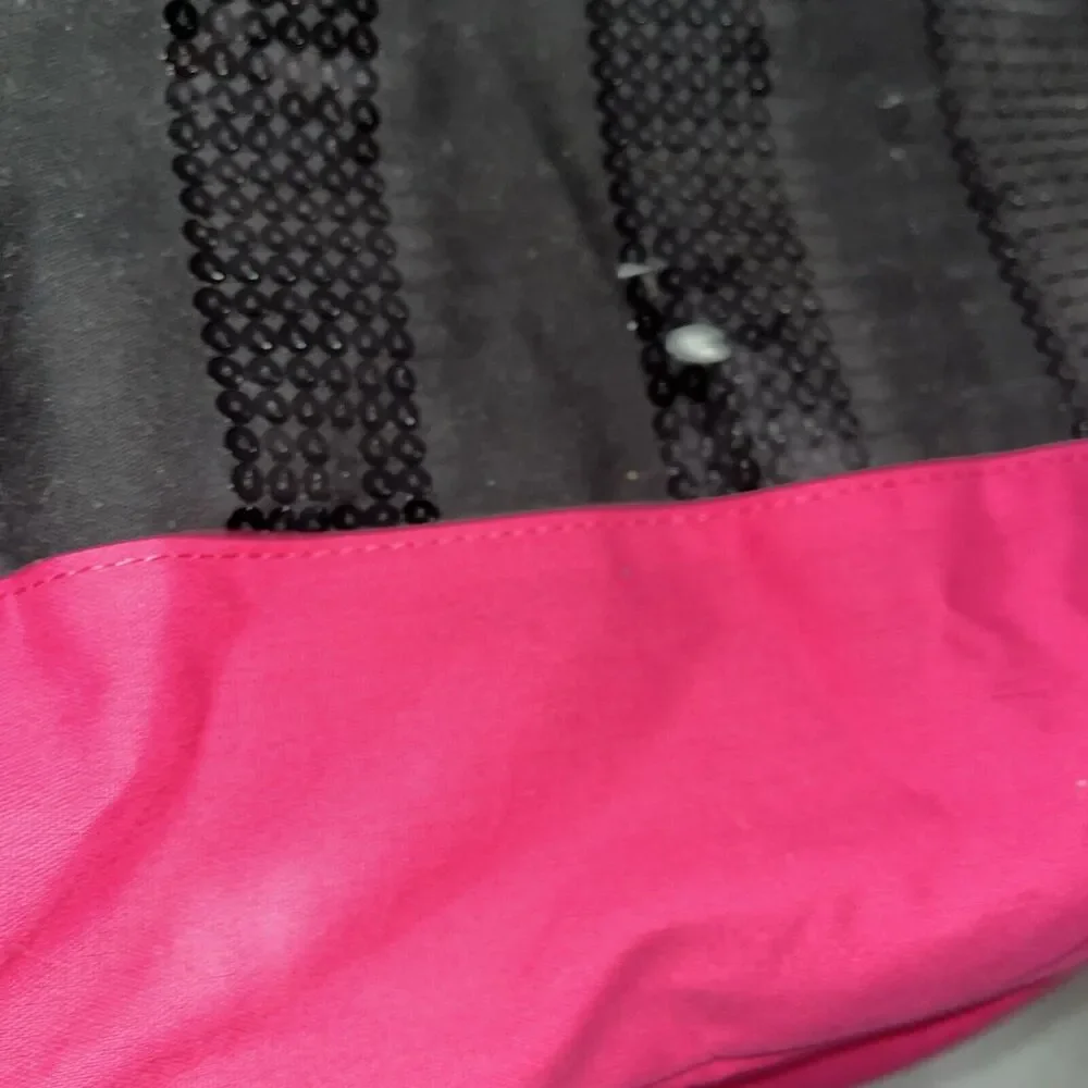 Victoria's Secret Sequin Stripe Weekender Large Duffel Bag - Discontinued